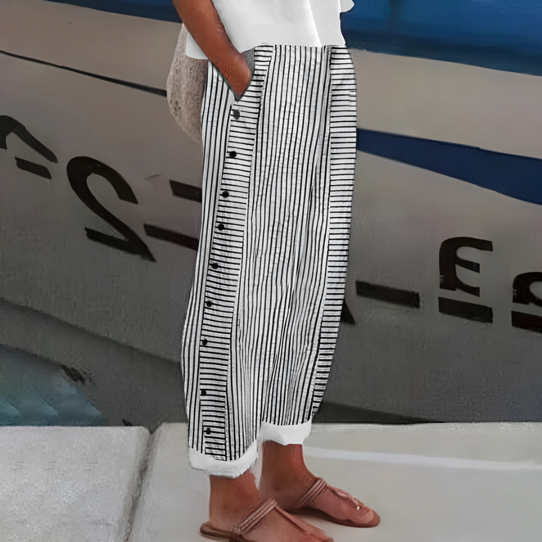 Tehao - Striped Pants