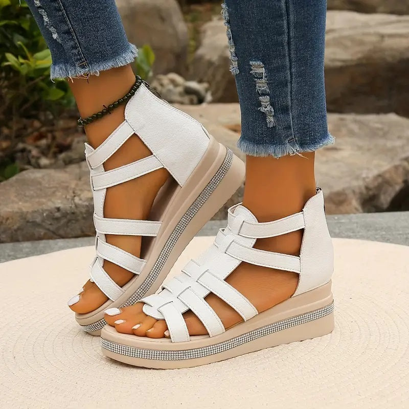 Mila - Wedge Sandals