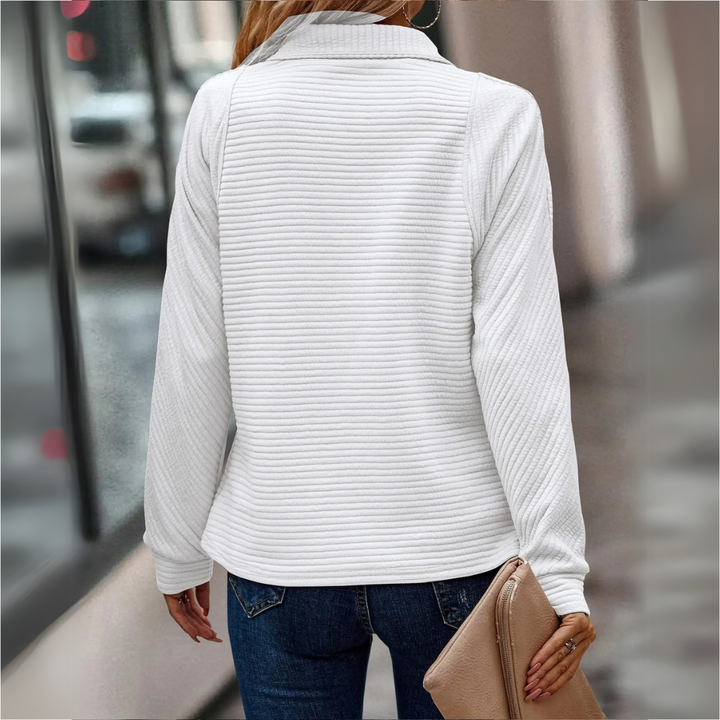 Dylisa - Elegant Zip Sweater