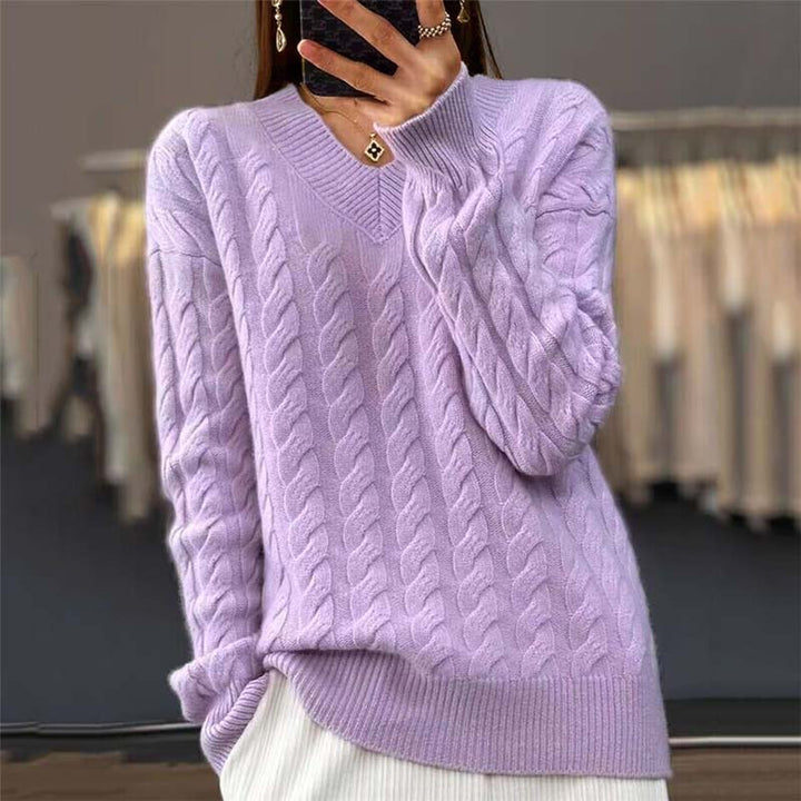 Rona - Cable Knit Sweater