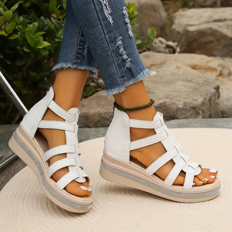 Mila - Wedge Sandals