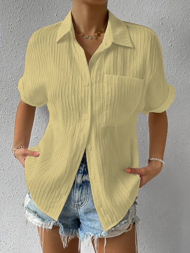 Gemma - Relaxed Textured Top