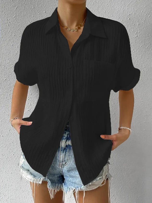Gemma - Relaxed Textured Top