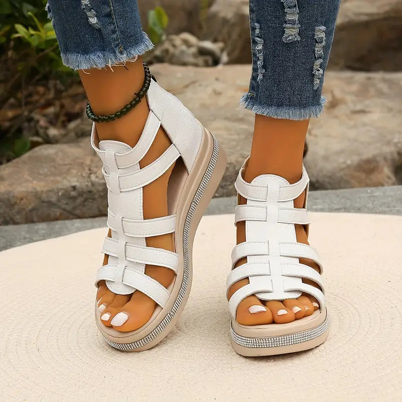 Mila - Wedge Sandals